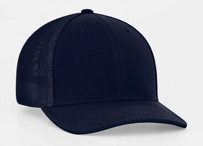 Pacific Headwear Trucker Mesh Solid and Two Colors 404M